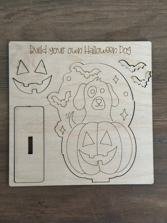 Build your own Halloween dog