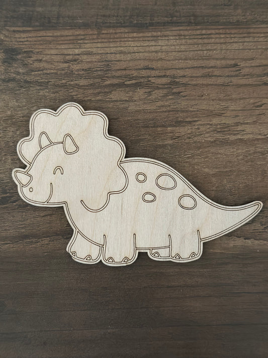 Dinosaur cut outs
