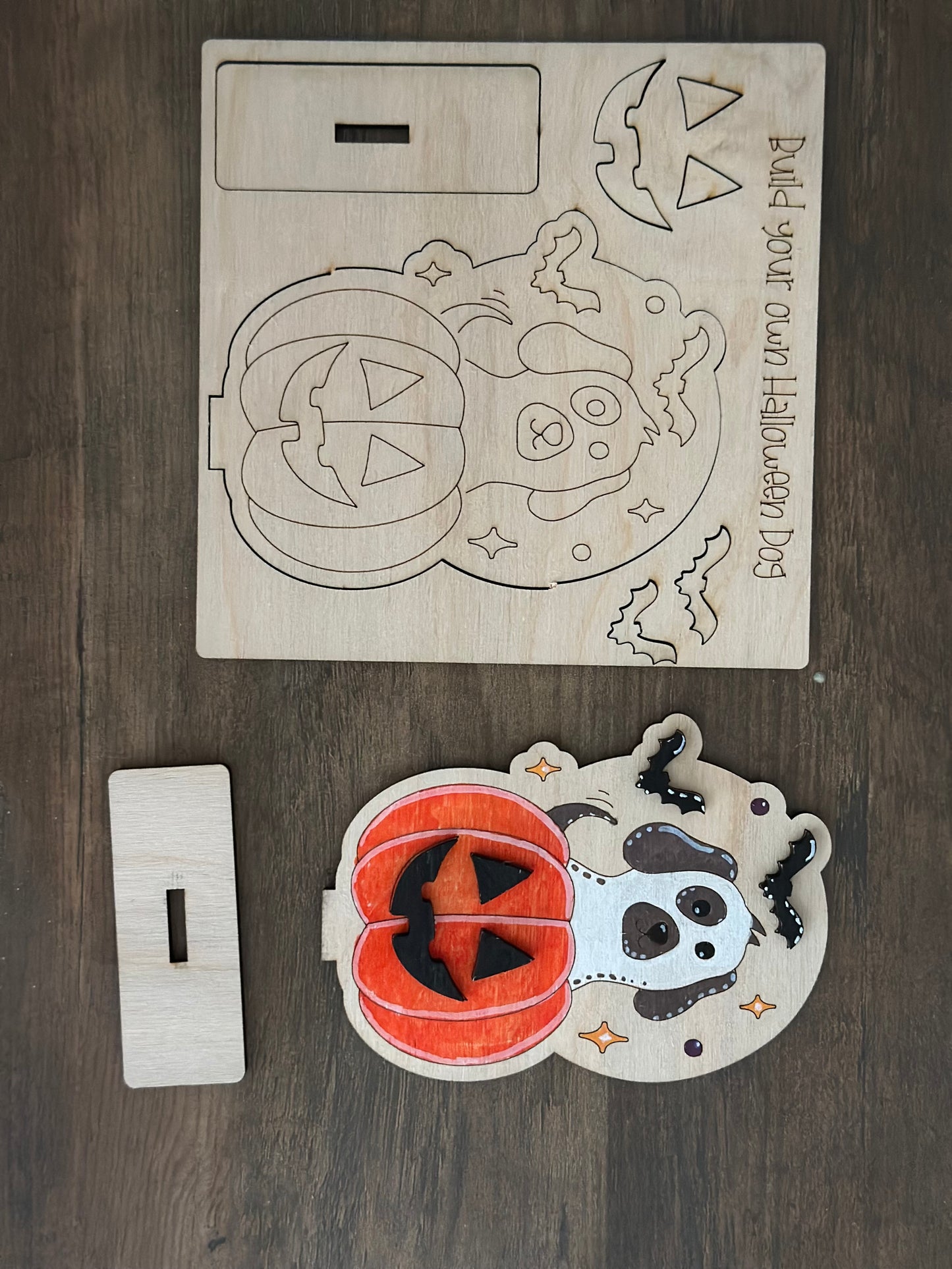 Build your own Halloween dog