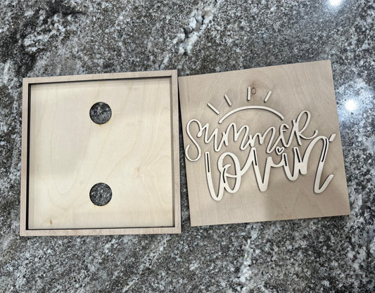 11"X11" - Interchangeable Blank Kit