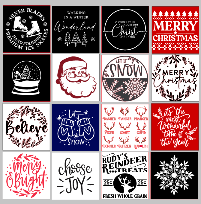 DIY 11x11 Interchangeable Kit (includes one insert) $30