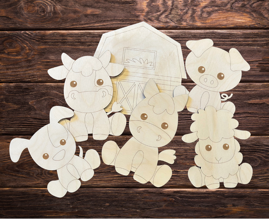 Barn Animal Cut Outs